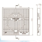 NẮP HỐ GA KHUNG VUÔNG NẮP TRÒN - Ảnh 2